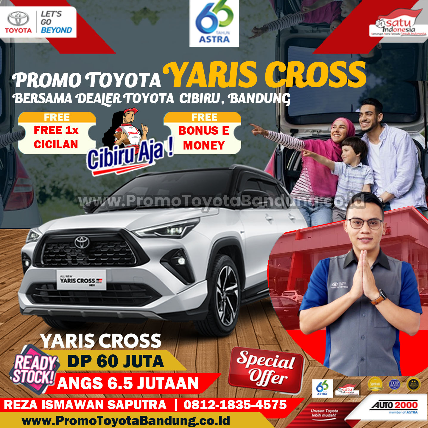 Promo Toyota Agya DP 18 Juta - Dealer Toyota Auto2000 Cibiru Bandung & Sekitarnya