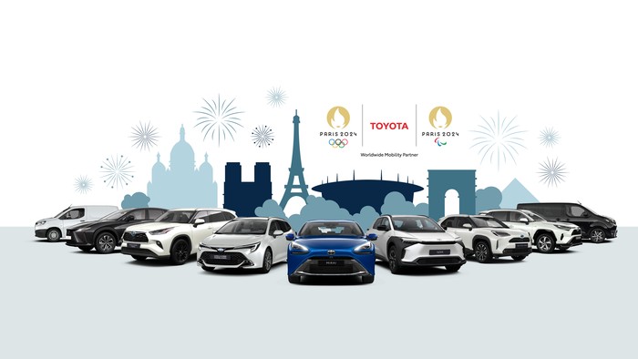Toyota Siapkan 3.374 Unit Kendaraan Elektrifikasi untuk Meriahkan Olimpiade Paris 2024