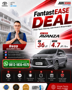 PROMO TOYOTA AVANZA DP 36 JUTA EDISI FANTASTEASE - PROMO TOYOTA BANDUNG - DEALER AUTO2000 CIBIRU BANDUNG